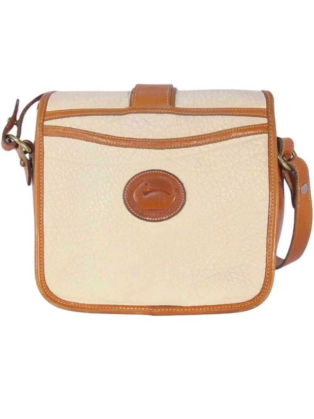 DOONEY & BOURKE Vintage AWL Crossbody Equestrian Over/Under Tack Bag - USA - Picture 4 of 13